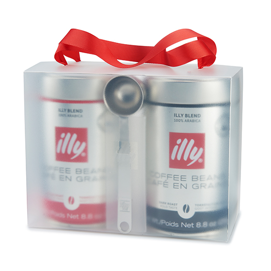 illy illy Whole Bean Coffee Lovers 2-Pack Gift Set