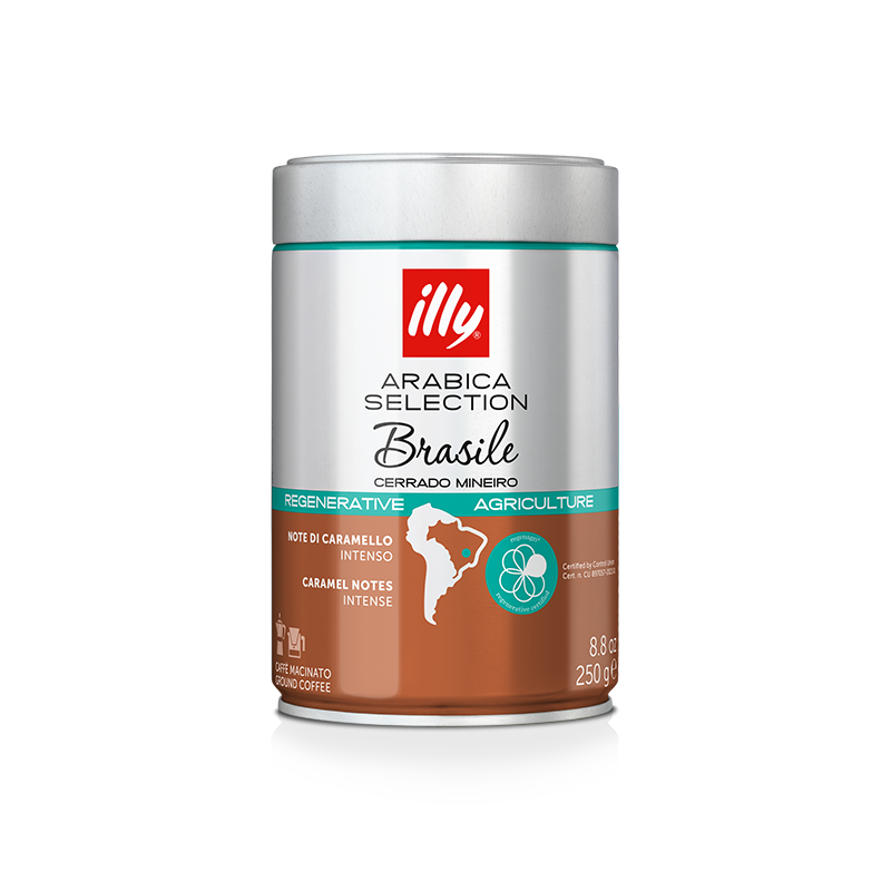 Café moulu Arabica 250g Brésil Cerrado Mineiro - illy