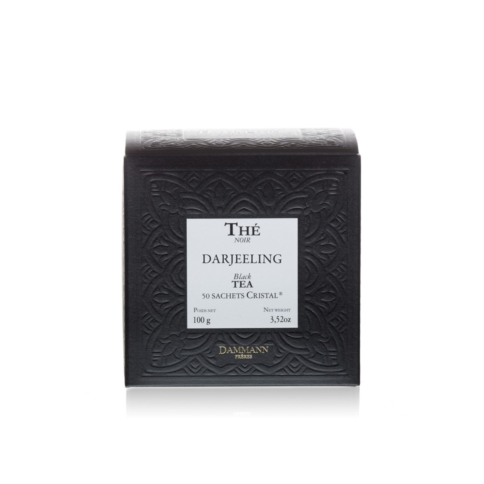 Tee Dammann Darjeeling - 50 Teebeutel Cristal