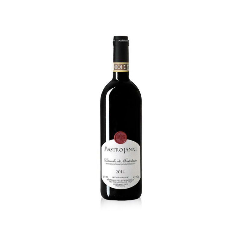 Vino Brunello di Montalcino Mastrojanni annata 2014 in bottiglia da 750ml