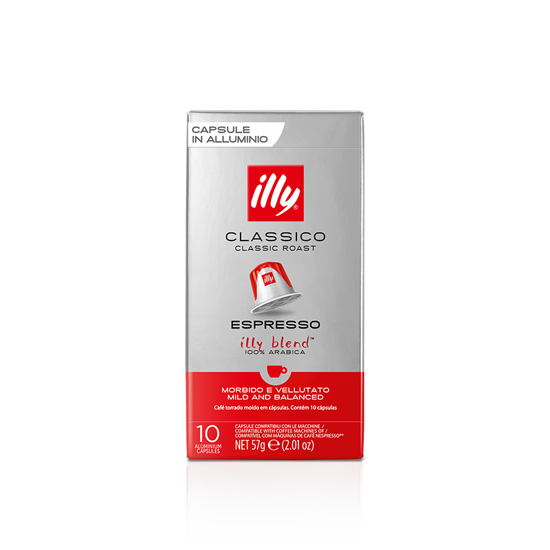 Capsule compatibili - 10 capsule caffè tostato classico - illy Shop