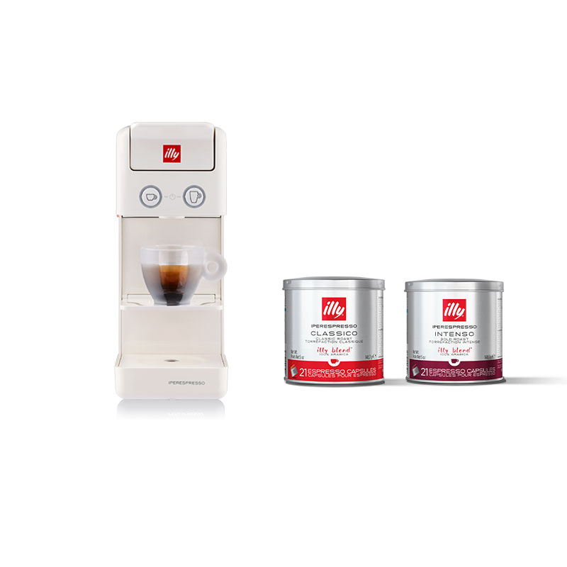 Illy - Espresso & Coffee Machine - Y3.3 iperEspresso White