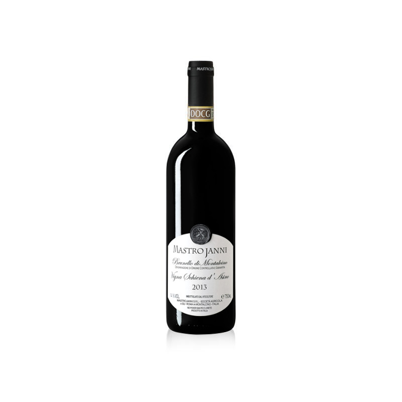 Vino Mastrojanni Brunello Vigna Schiena d'Asino annata 2013 in bottiglia da 750ml