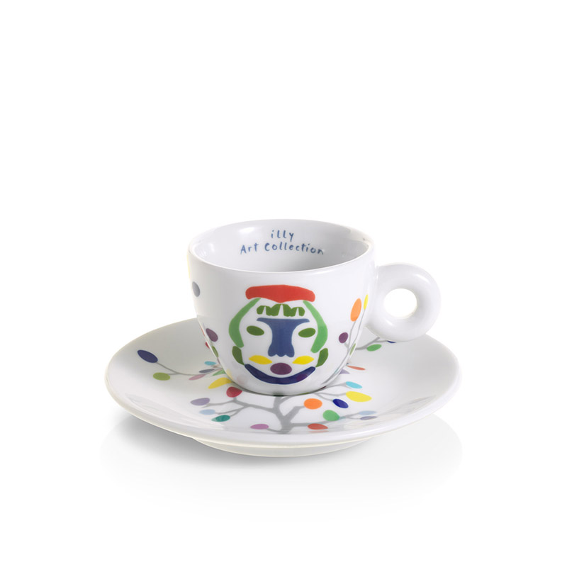 Set aus 6 Espressotassen - illy Art Collection Pascale Marthine Tayou