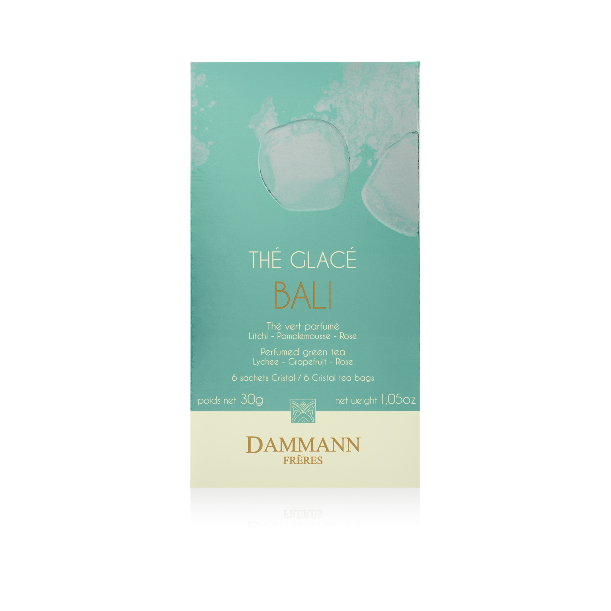 Tè freddo Dammann Bali - 6 filtri cristal