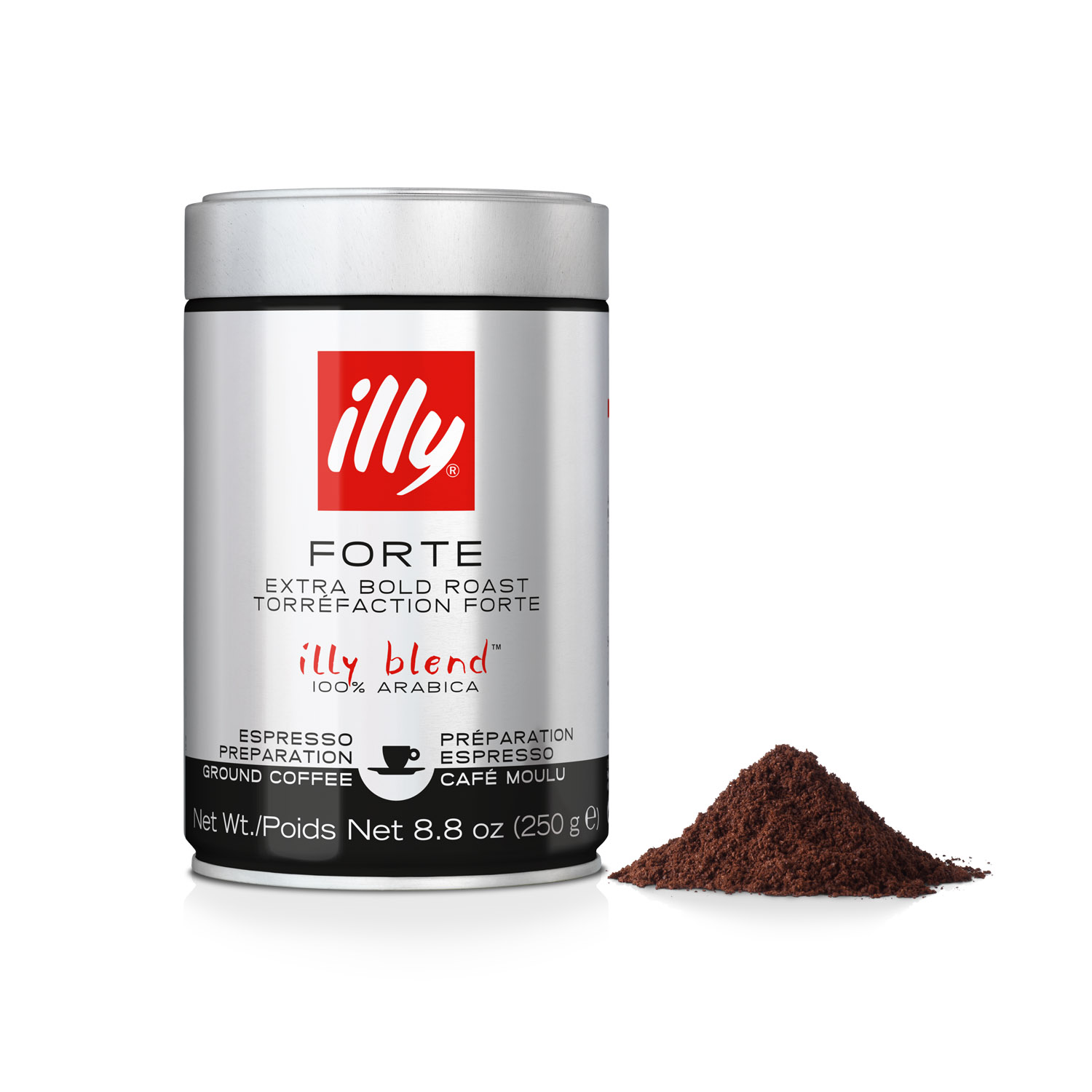 Café Espresso Molido Tostado Forte latas 250g