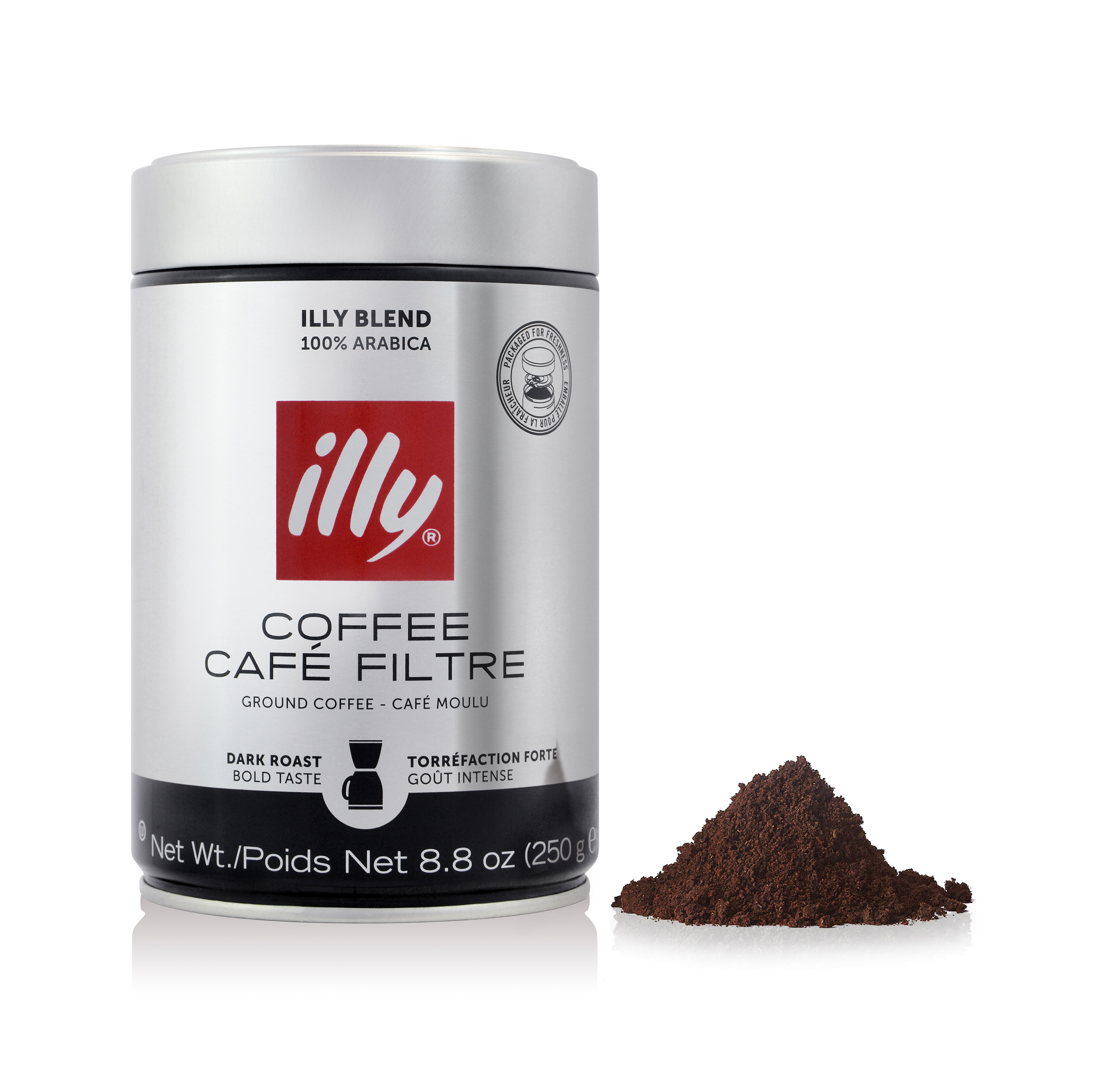 illy Ground Drip Dark Roast Coffee