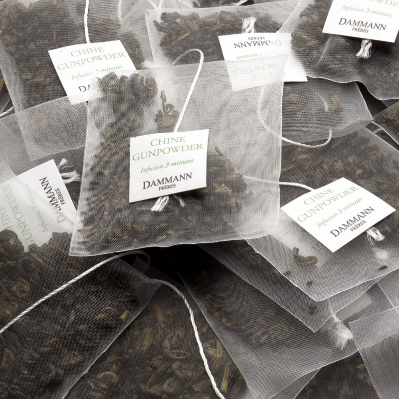 Dammann® Thé Vert Gunpowder Tea Sachets