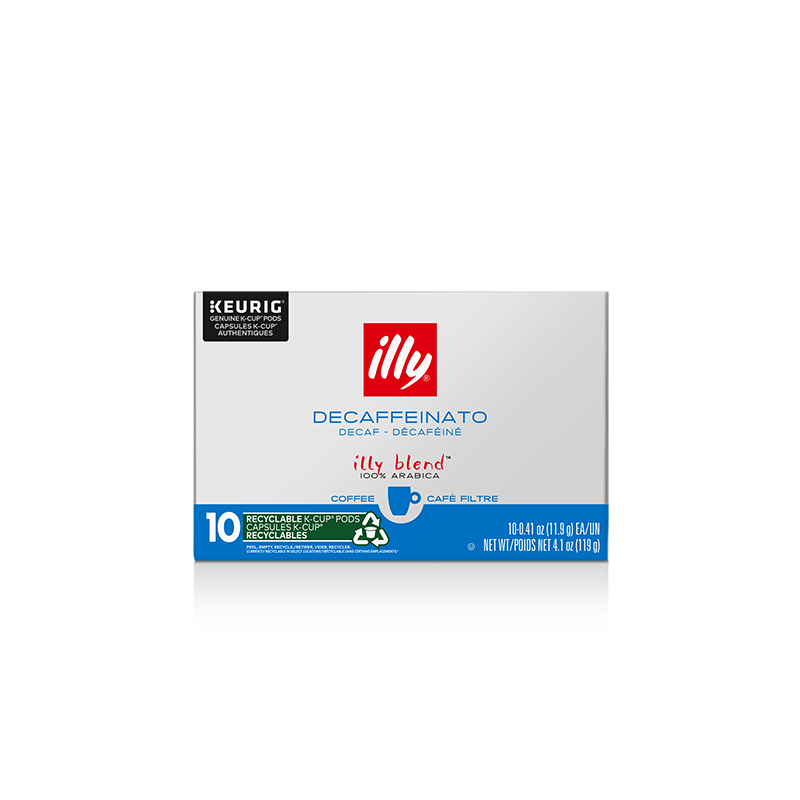 K-Cup® Pods - Classico Decaffeinated - 10 K-Cup® Pods - illy