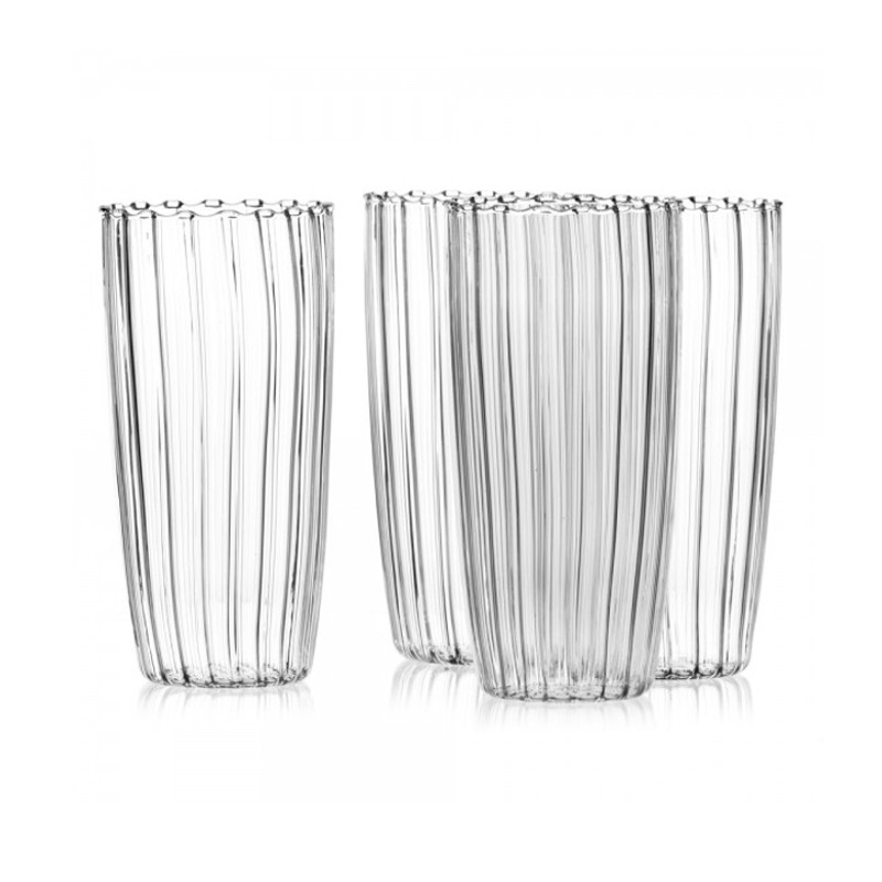 4 vasos de cristal Dammann Key Largo