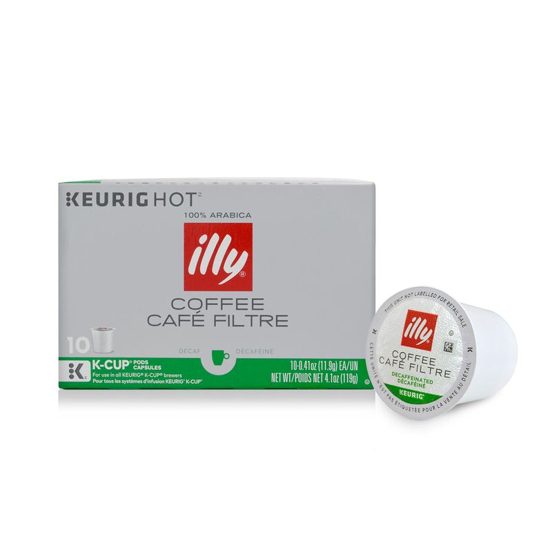 illy illy¨ K-Cup¨ Pods Decaffeinated
