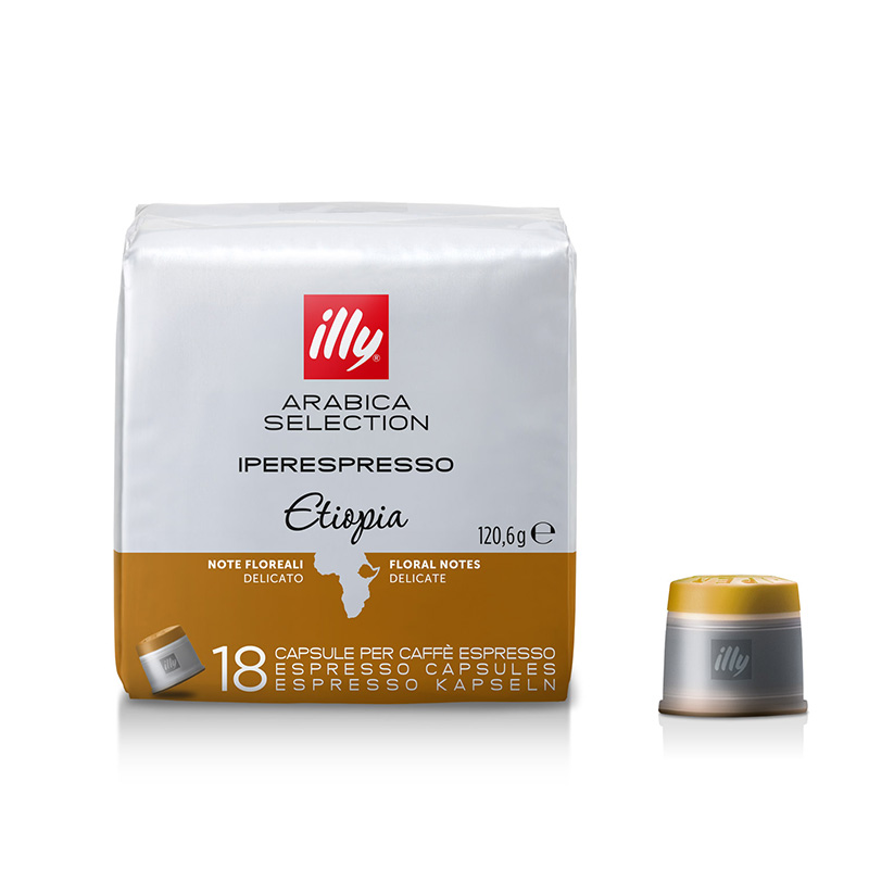 Café en capsules Iperespresso - Arabica Selection Ethiopie - 18 unités