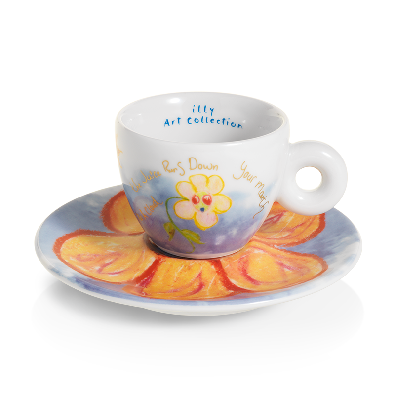 Set met 6 espressokopjes - illy Art Collection voor de Biënnale 2022