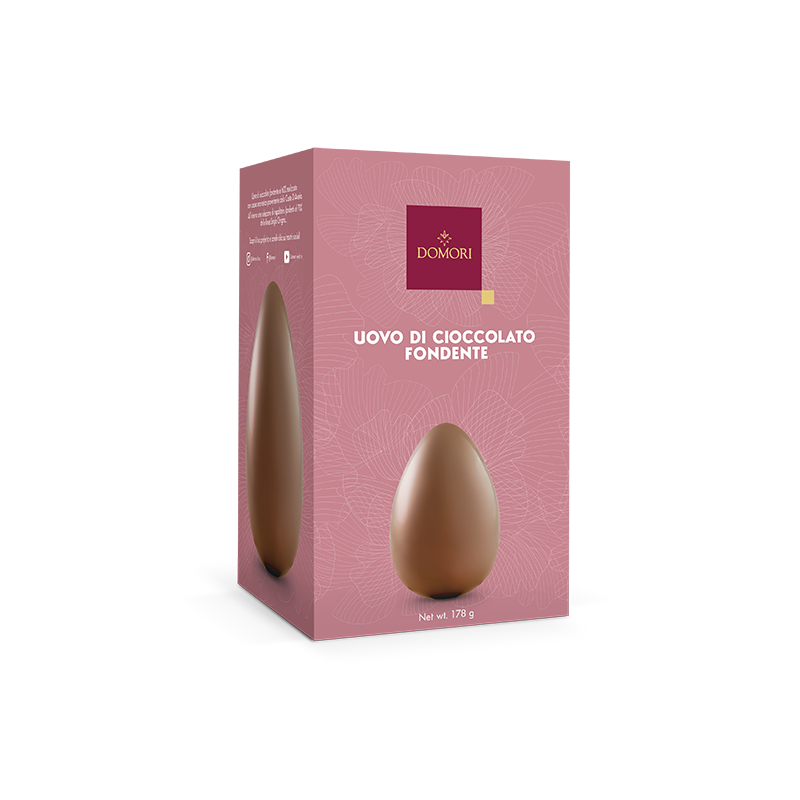 Uovo di cioccolato fondente