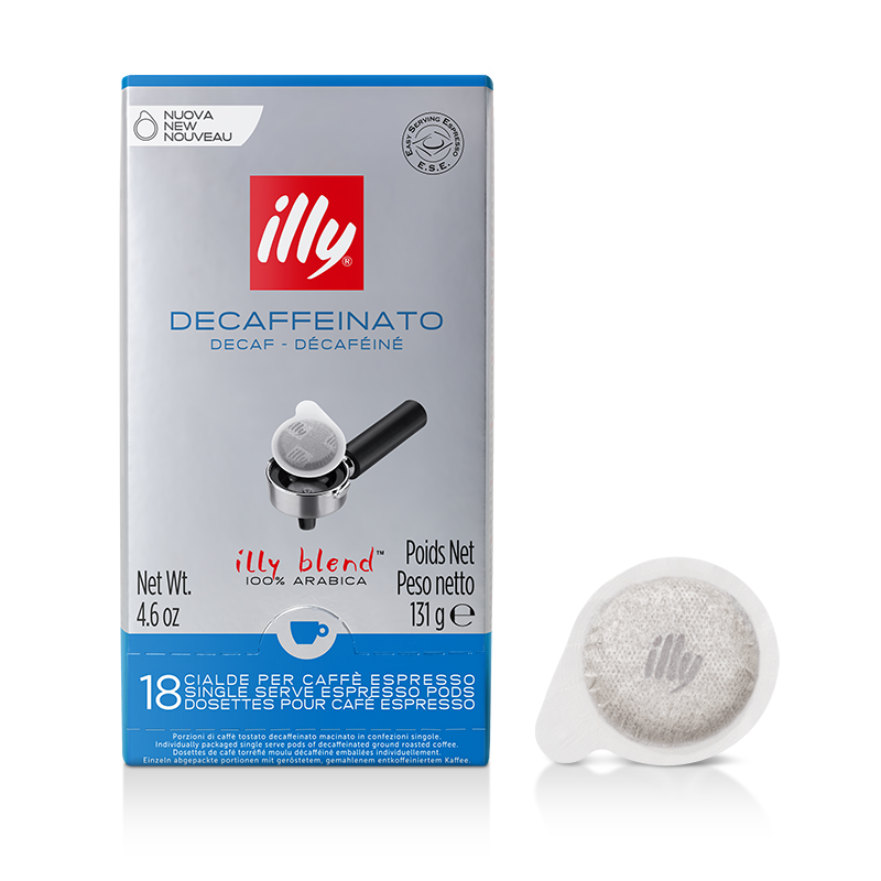 Monodosis E.S.E. descafeinado | 18 monodosis - illy Shop