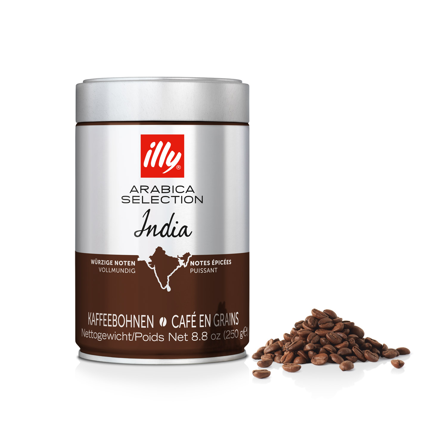 Café en grains Arabica Selection Inde