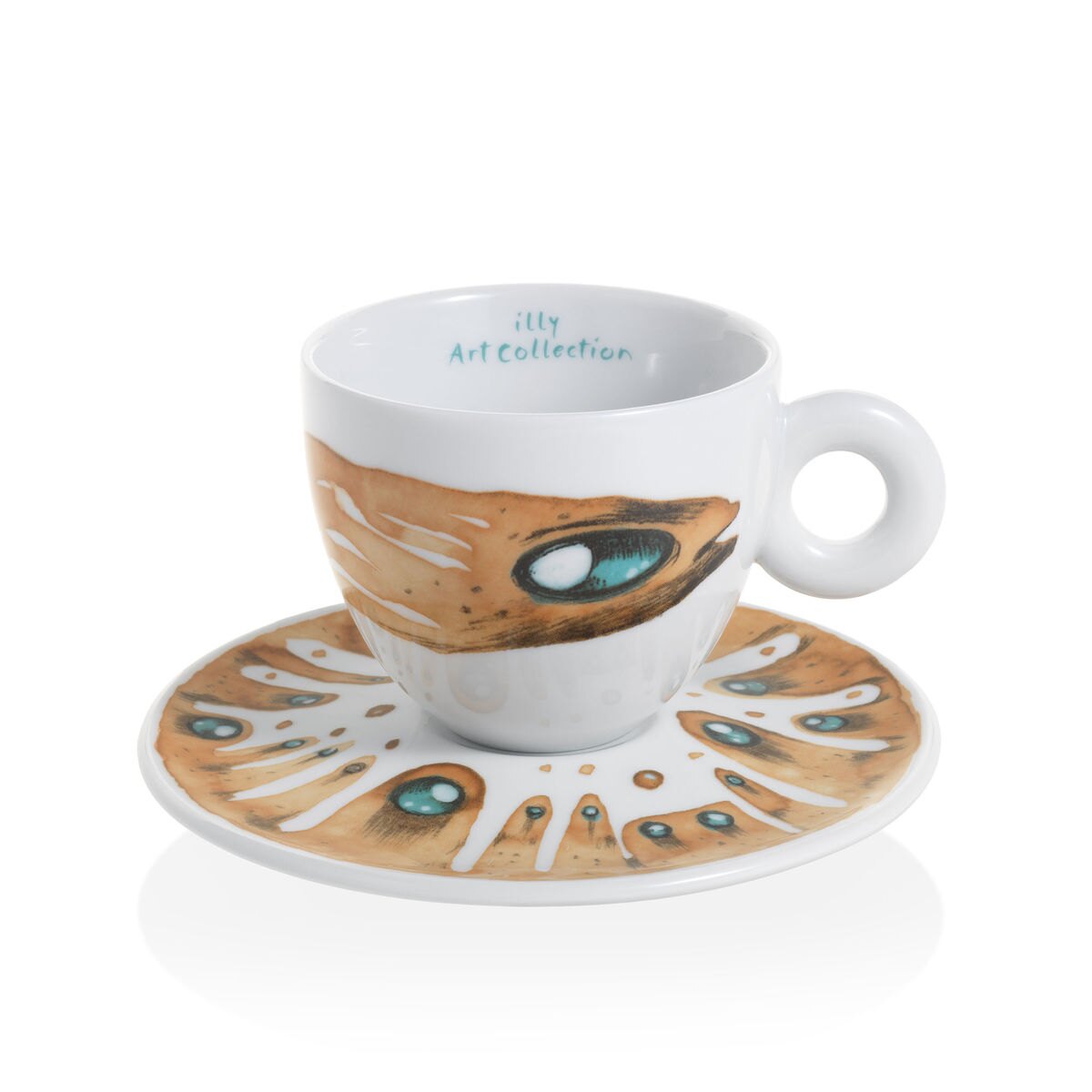 illy Art Collection Max Petrone - 6 tazze da Caffè cappuccino