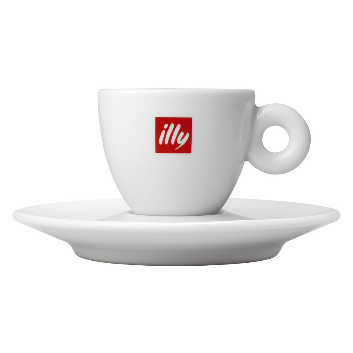 Beschikbaar afgewerkt ei illy Logo Espresso Cup - illy eShop