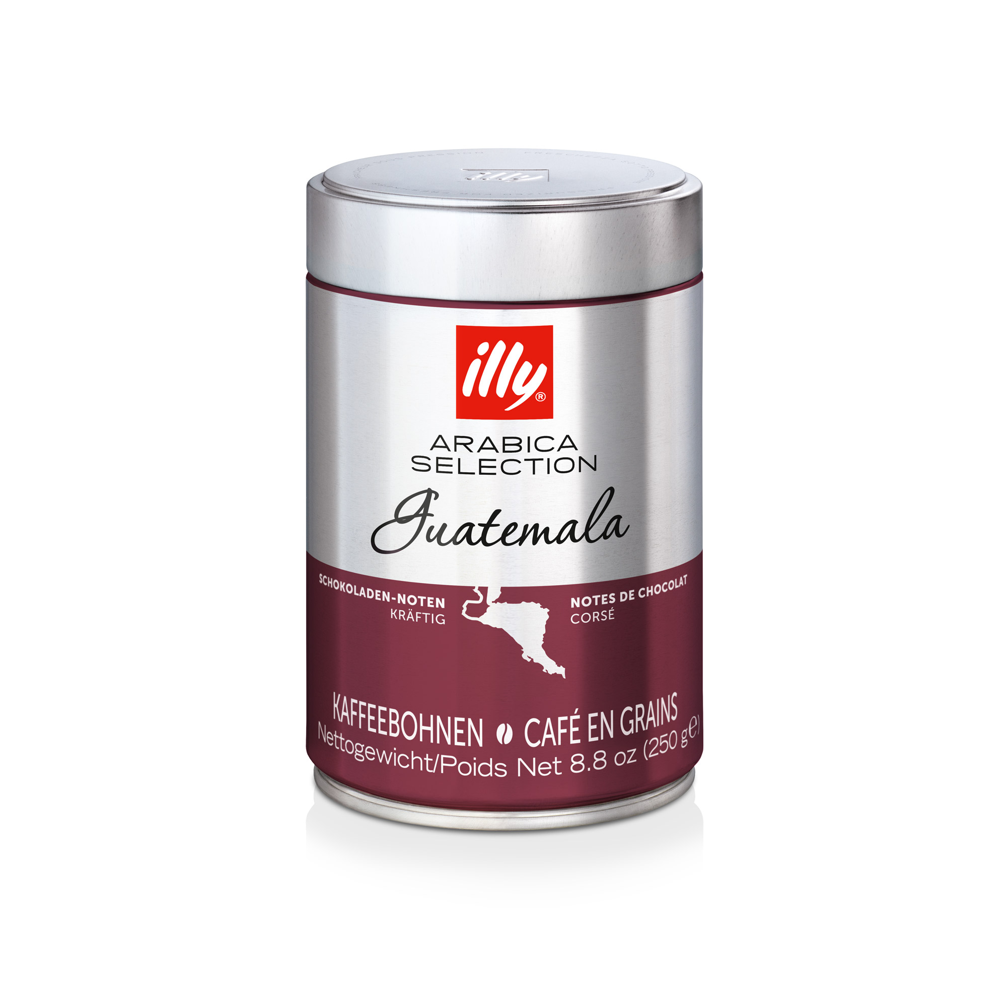 Cafe Illy En Grano Arabica Selection Guatemala 250g Italiano