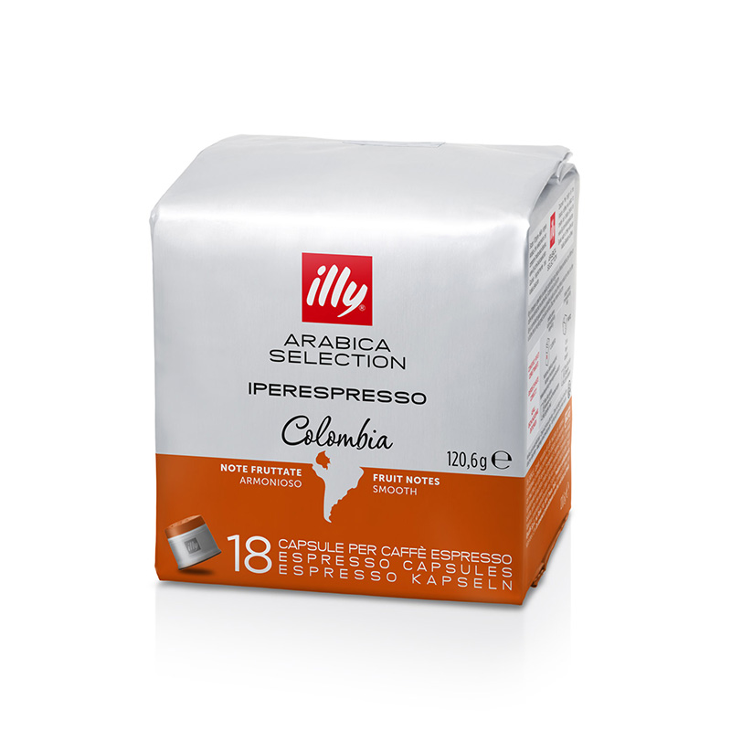 Café en capsules Iperespresso - Arabica Selection Colombie - 18 unités