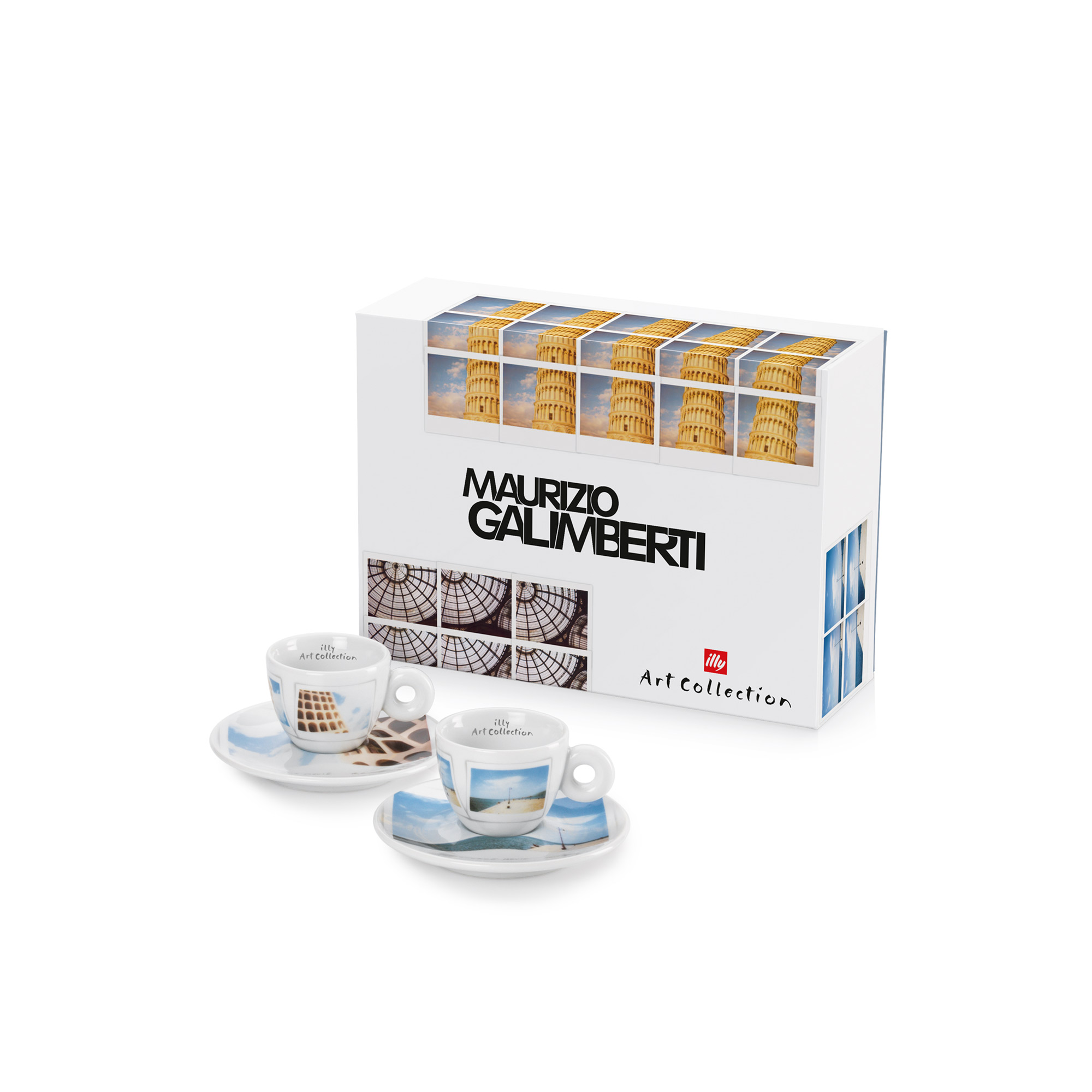 illy Maurizio Galimberti Set of 2 Espresso Cups