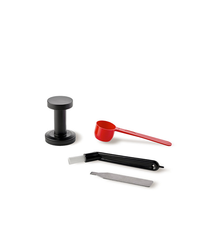 illy - Accessori macchina caffè X1 Ese&Ground: dosacaffè, pressino, unisex