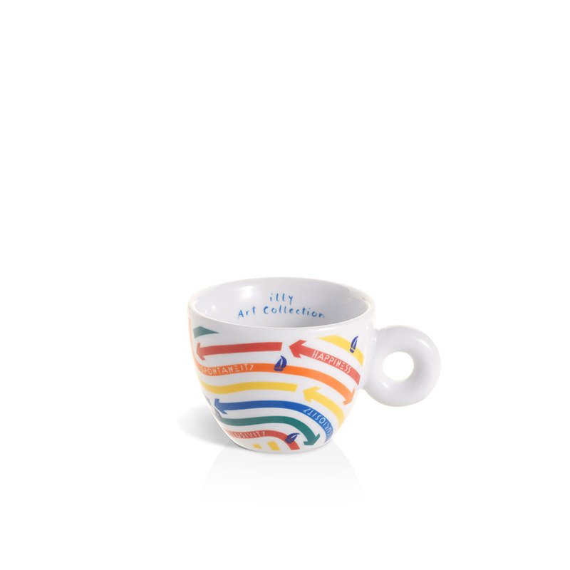 illy Art Collection Matteo Thun - A human fingerprint - Espresso cup