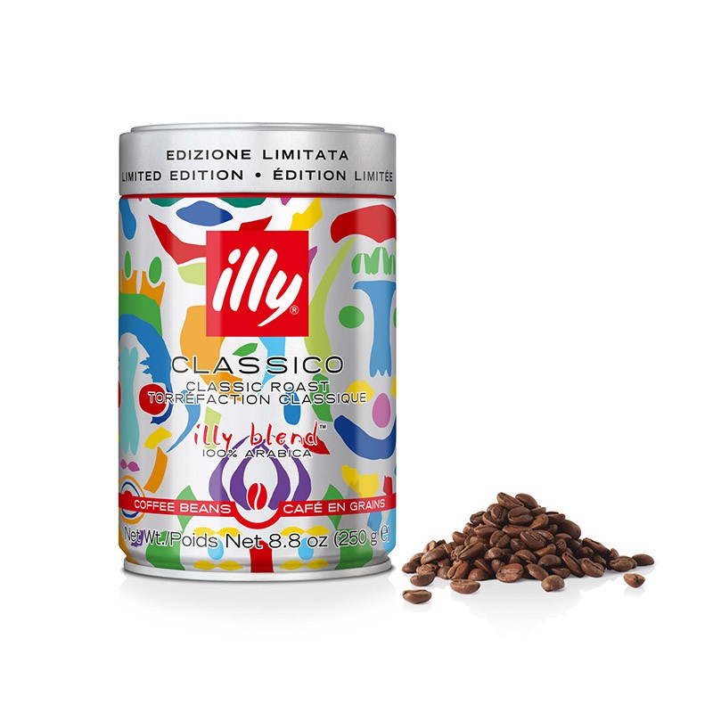 Mélange unique de grains de café illy