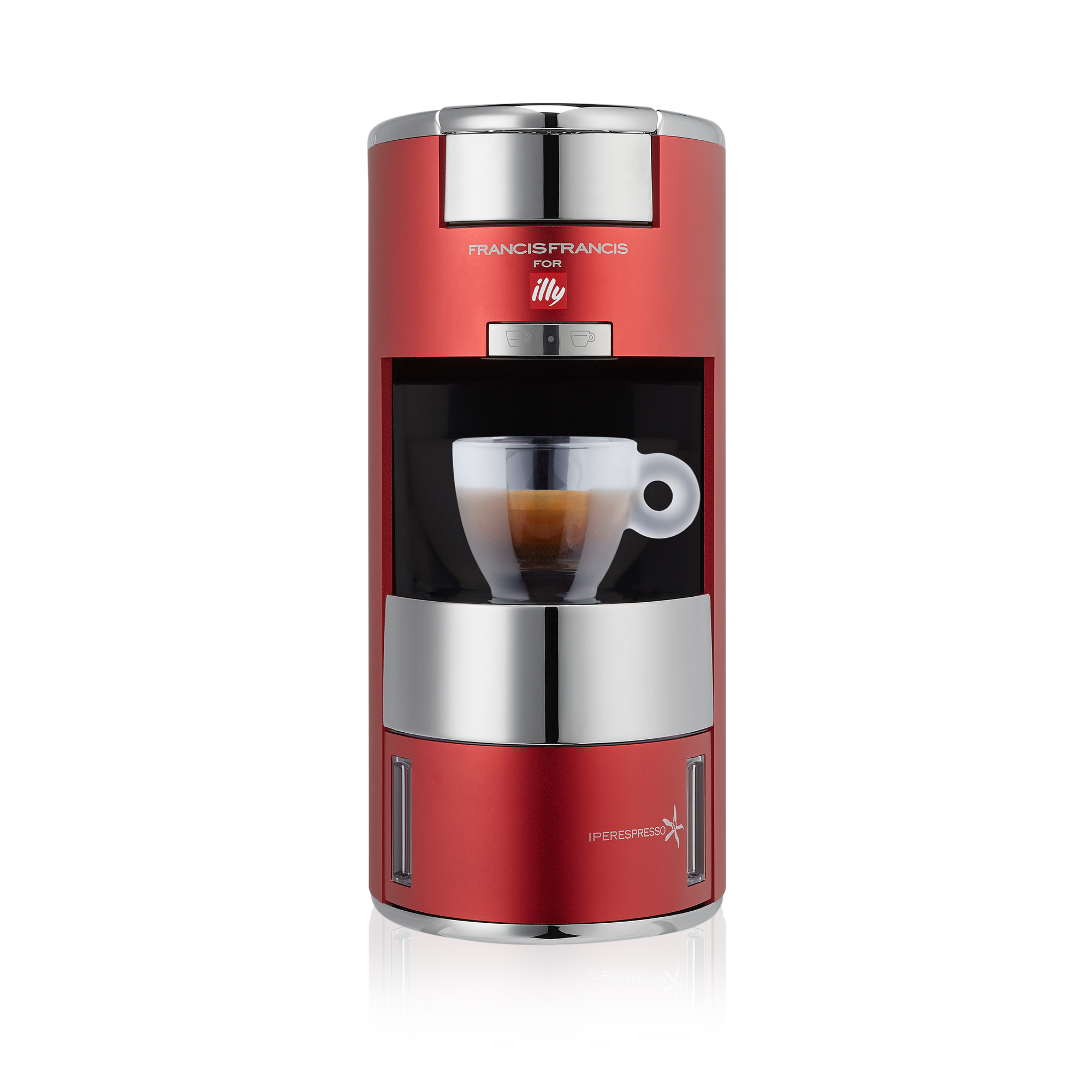 illy X9 iperEspresso Machine Red