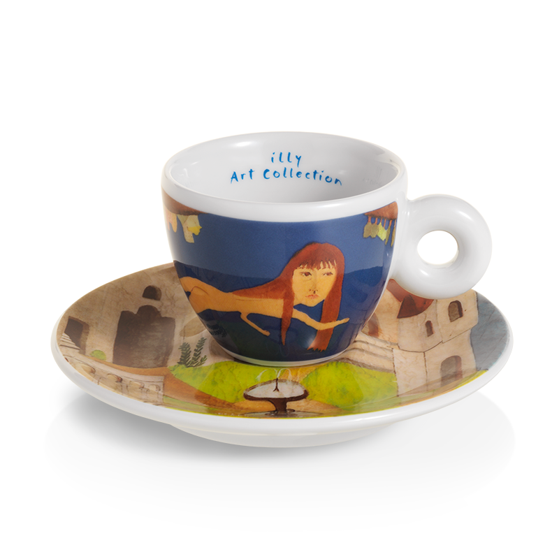 Set met 6 espressokopjes - illy Art Collection voor de Biënnale 2022
