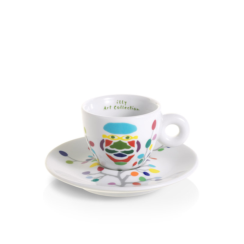 Set of 6 Espresso cups - illy Art Collection Pascale Marthine Tayou