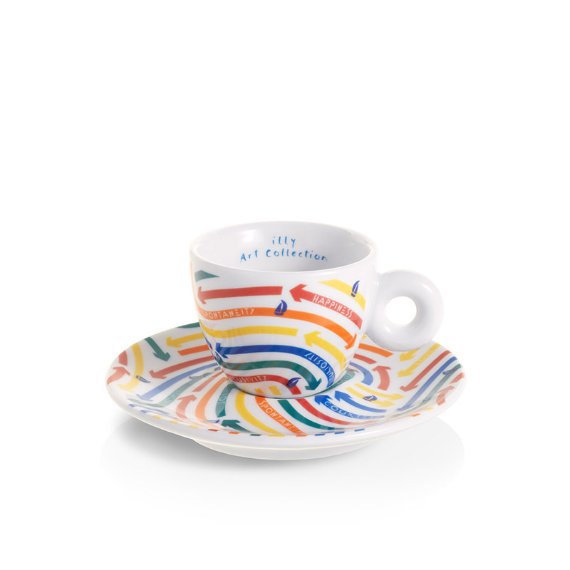 illy Art Collection Matteo Thun - A human fingerprint - Espresso cup