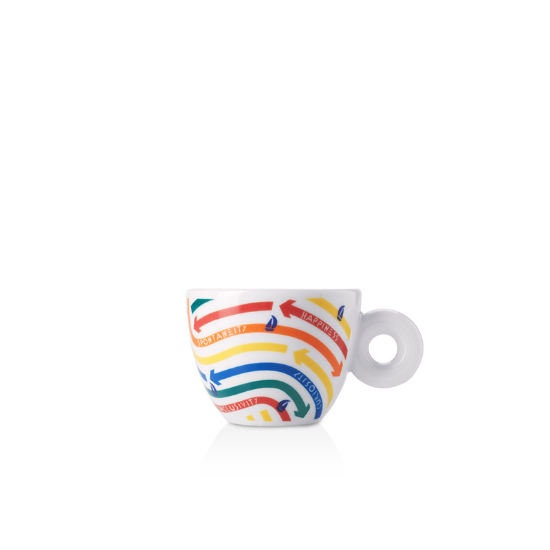 illy Art Collection de Matteo Thun - Una huella humana - Taza de café espresso