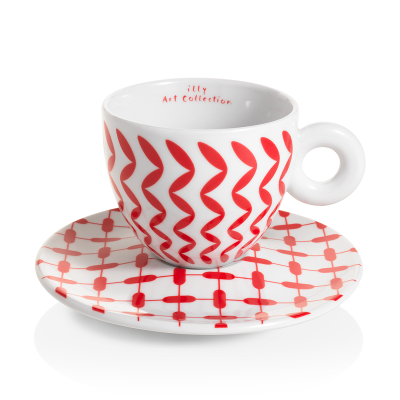 Mona Hatoum Cappuccino kopjes - Set van 6 kopjes