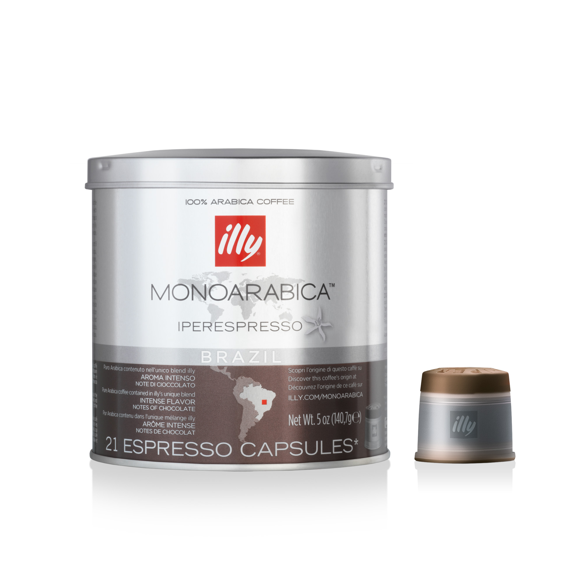 illy MONOARABICAª iperEspresso Brazil