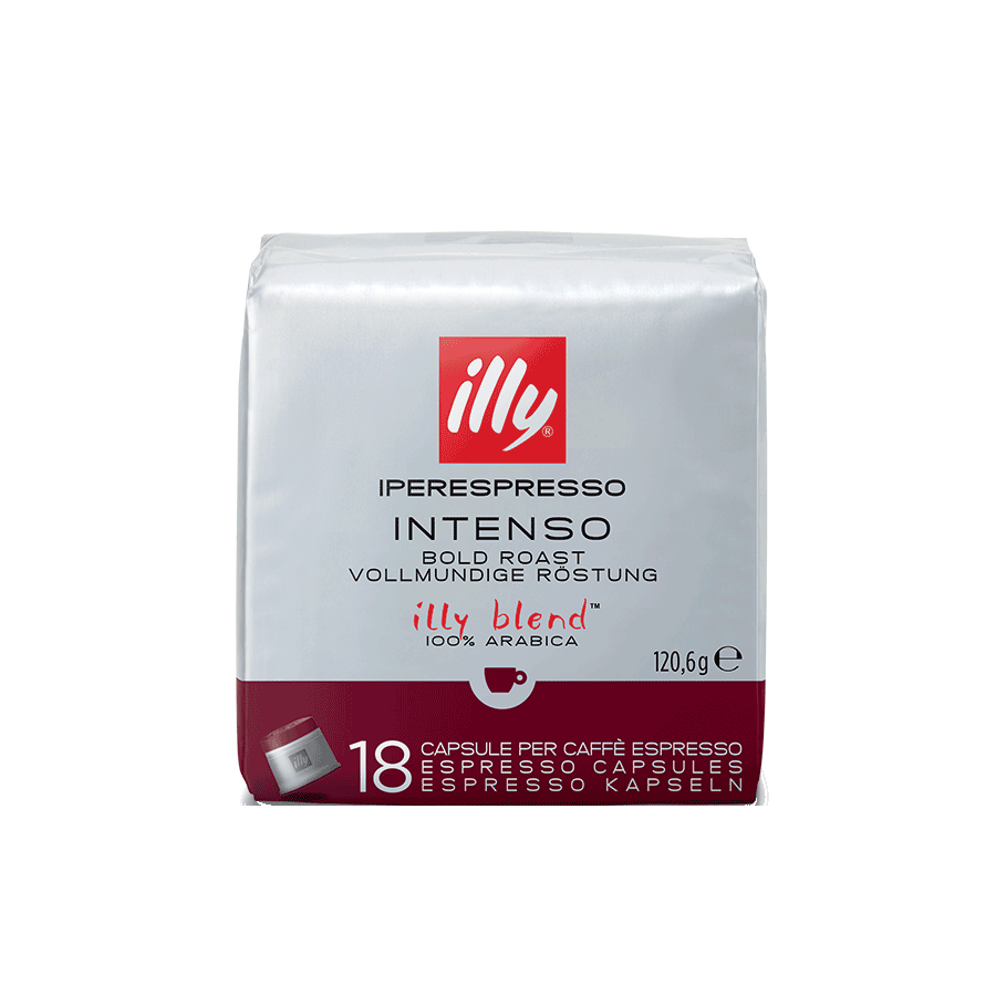 Iperespresso koffiecapsules - INTENSO branding - 18 stuks