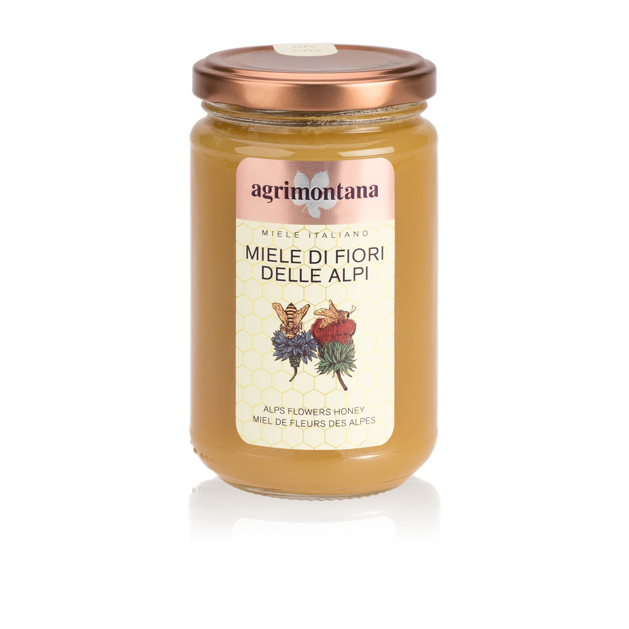 Miel de flores alpinas Agrimontana 400 g