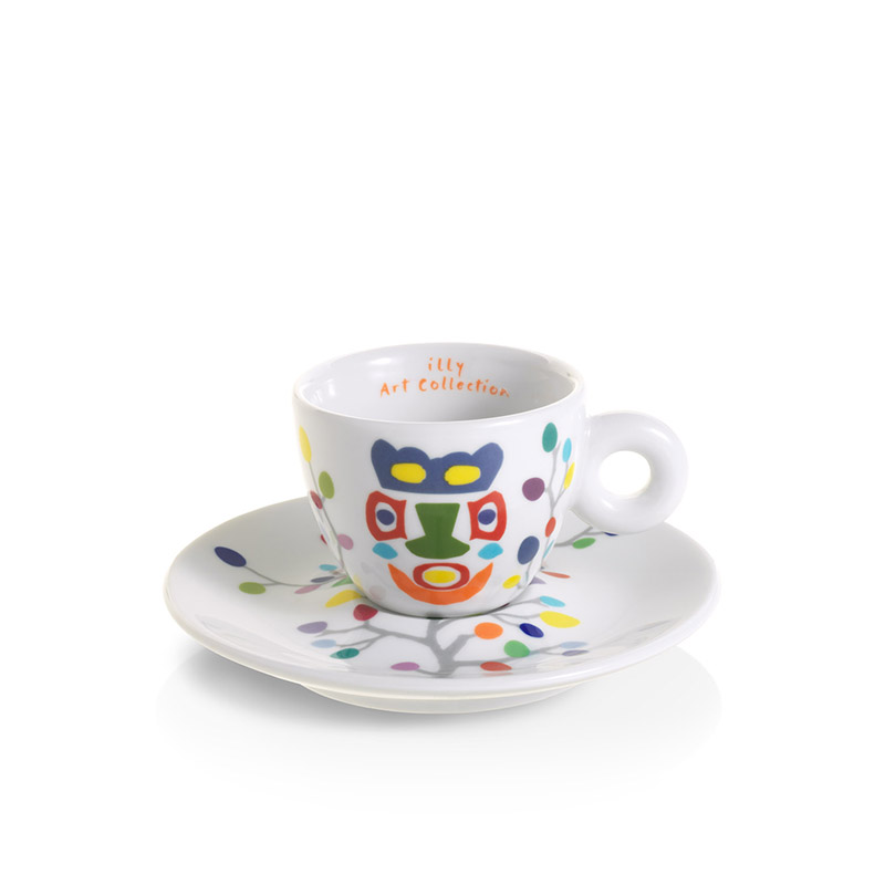 Set aus 6 Espressotassen - illy Art Collection Pascale Marthine Tayou