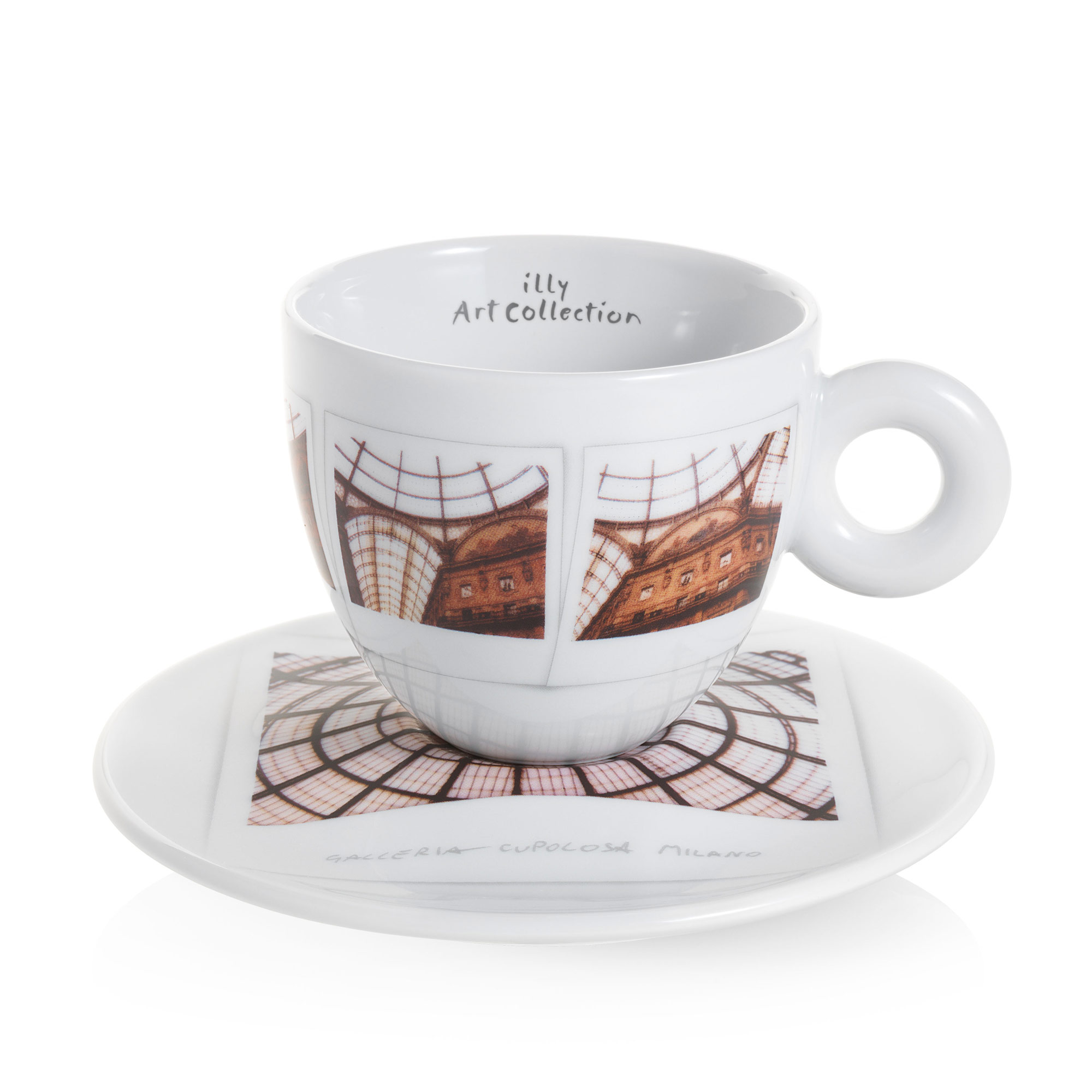 illy Art Collection Maurizio Galimberti - 6 tazze da Caffè cappuccino