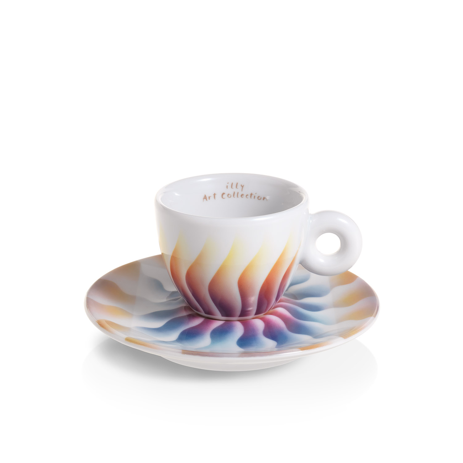 Set of 4 Espresso Cups - the Judy Chicago illy Art Collection