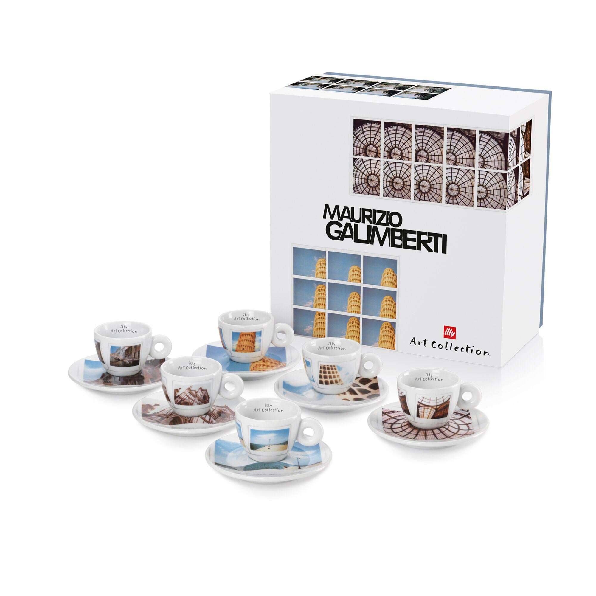 illy Maurizio Galimberti Set of 6 Espresso Cups