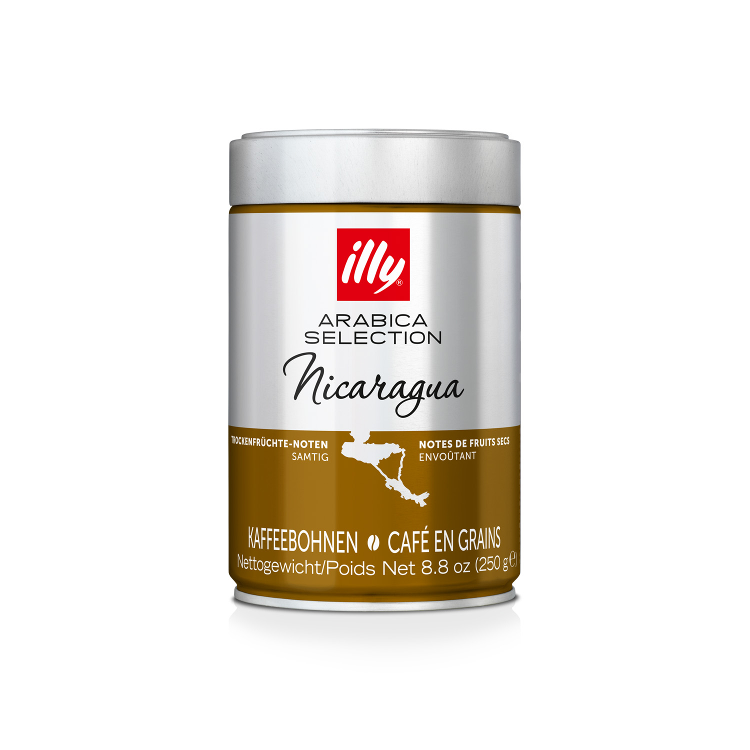 Koffiebonen Arabica Selection Nicaragua 6 blikken x 250g