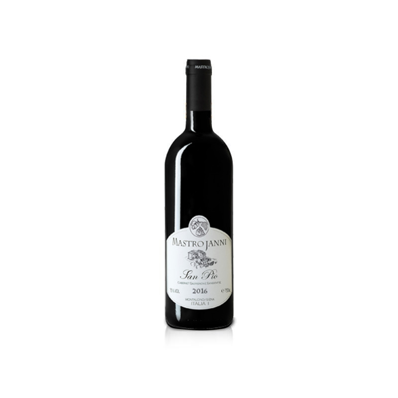 Vino Mastrojanni San Pio annata 2016 in bottiglia da 750ml