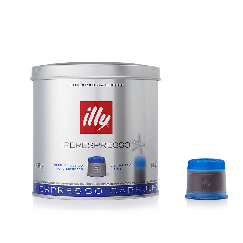 Lungo iperEspresso Espresso Capsule Can Front View