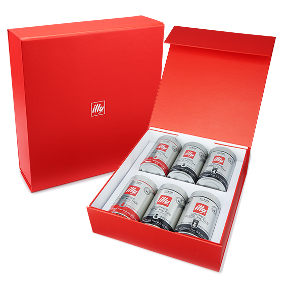 illy Drip Coffee Lovers 6-Pack Variety Gift Set