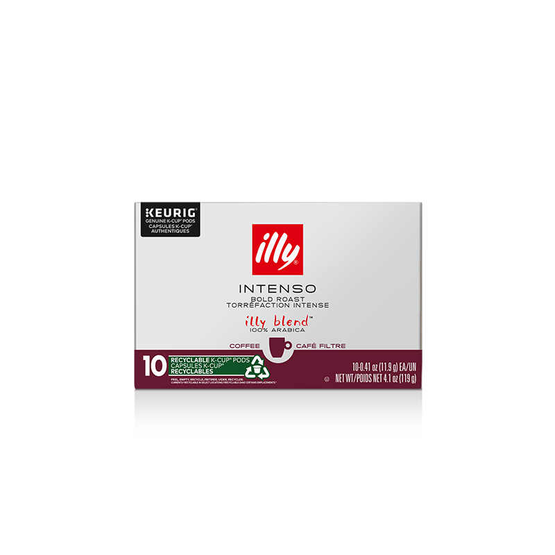 K-Cup® Pods - Intenso Dark Roast - 10 K-Cup® Pods - illy