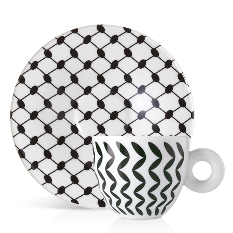 Tasses à cappuccino Mona Hatoum - Coffret 6 tasses