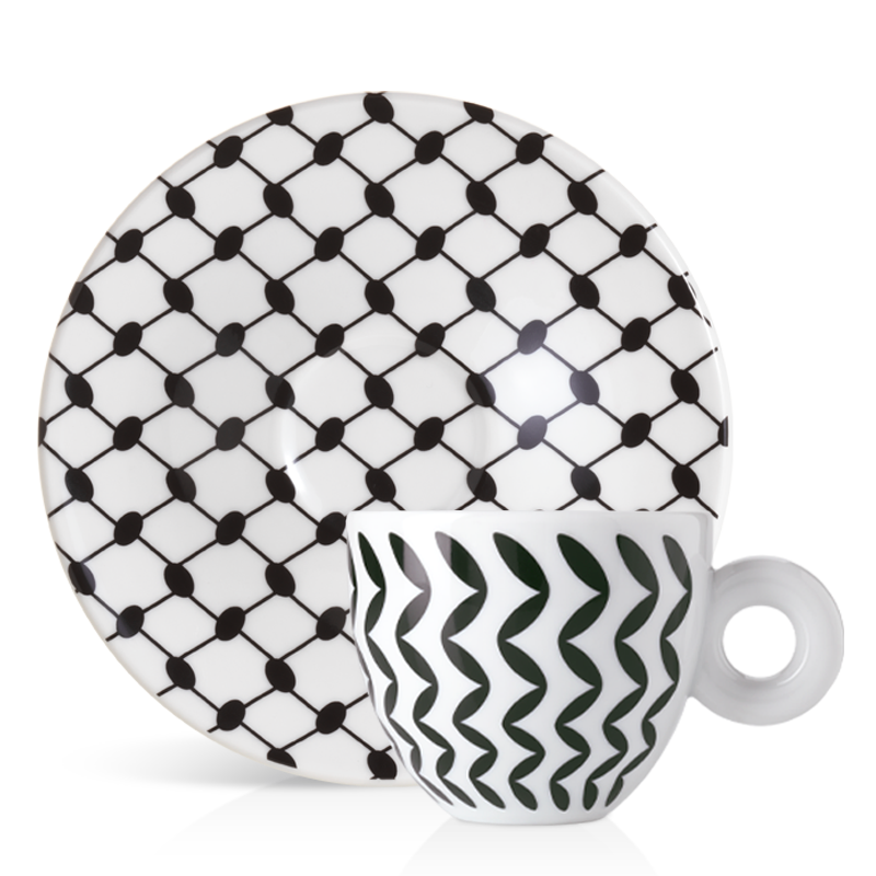 Mona Hatoum Cappuccino kopjes - Set van 6 kopjes