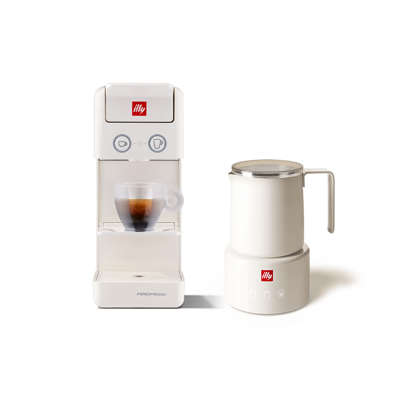 Machine à café Y3.3 Iperespresso + mousseur à lait