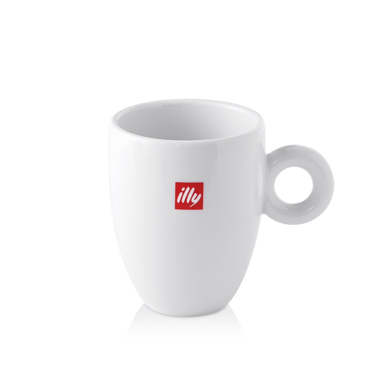 Ensemble-cadeau – trois tasses illy – Une tasse à espresso, une tasse à cappucino et une grosse tasse – Espresso